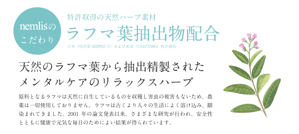 ラフマ葉抽出物べネトロン