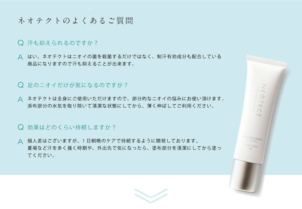 加齢臭ケアの質問
