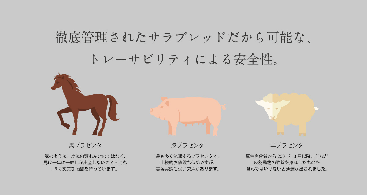 トレーサビリティ管理の安全性