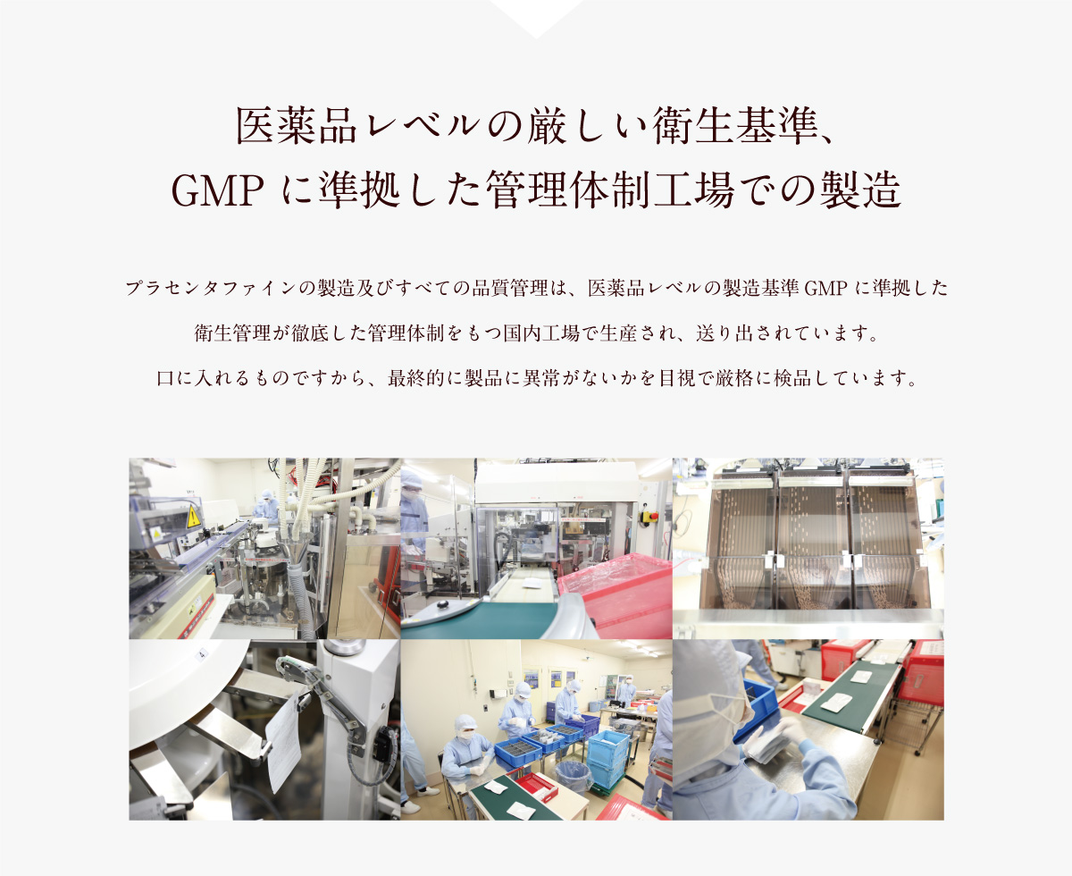 医薬品レベルのGMP衛生基準